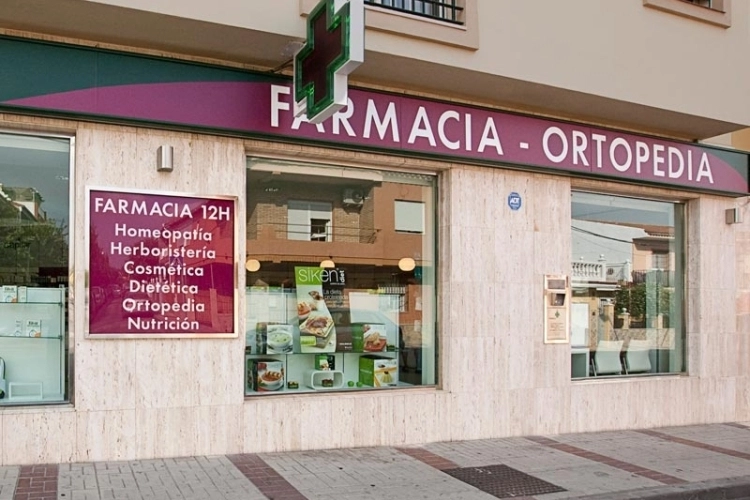 letrero luminoso malaga farmacia